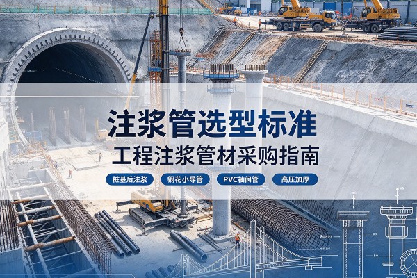 东海注浆管选型标准