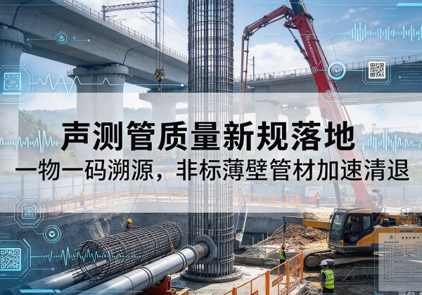 东海声测管质量新规落地，一物一码溯源，非标薄壁管材加速清退