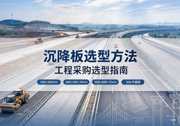 东海沉降板选择方法