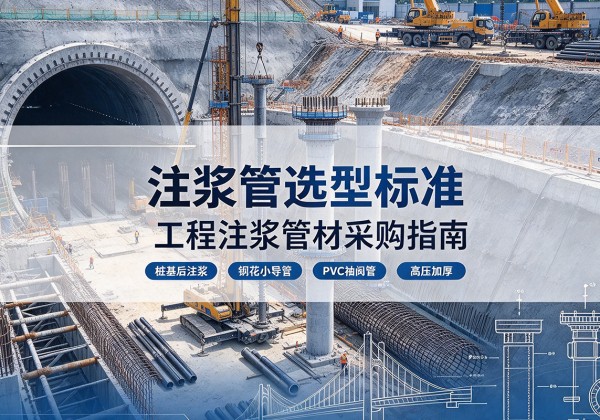 东海注浆管选型标准