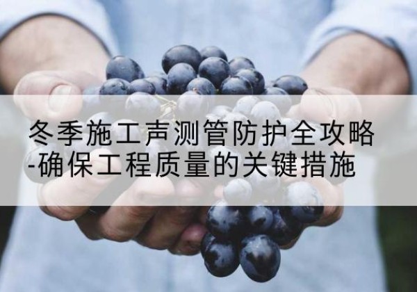 东海冬季施工声测管有哪些防护要点？-冬季施工声测管防护全攻略-确保工程质量的关键措施